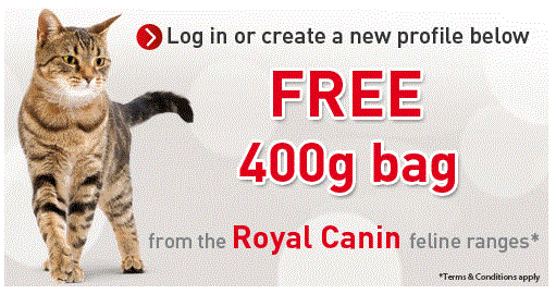 Free cat food