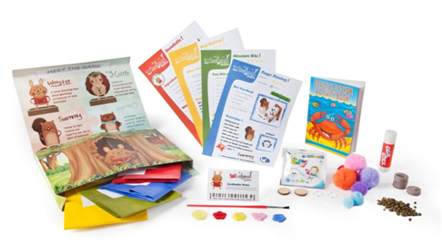 Weekend Box Club kids ideas freebie trial